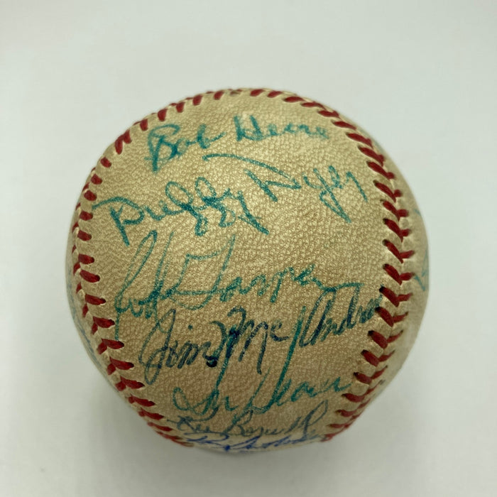 1969 New York Mets WS Champs Team Signed Baseball Gil Hodges Ryan Seaver JSA