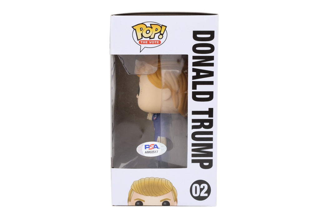 President Donald Trump Signed Road to the White House Funko Pop PSA DNA COA RARE