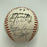1973 New York Yankees Team Signed Baseball JSA COA