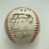 1973 New York Yankees Team Signed Baseball JSA COA