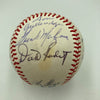 Ted Williams & Joe Dimaggio Hall Of Fame Multi Signed Baseball JSA COA