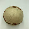 Babe Ruth Lou Gehrig Jimmie Foxx Signed 1920's Baseball JSA COA