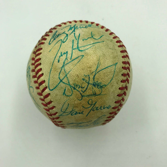 1979 Cleveland Indians Team Signed Game Used Official American League Baseball