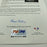 1994 All Star Game National League Team Signed Baseball Barry Bonds PSA DNA COA
