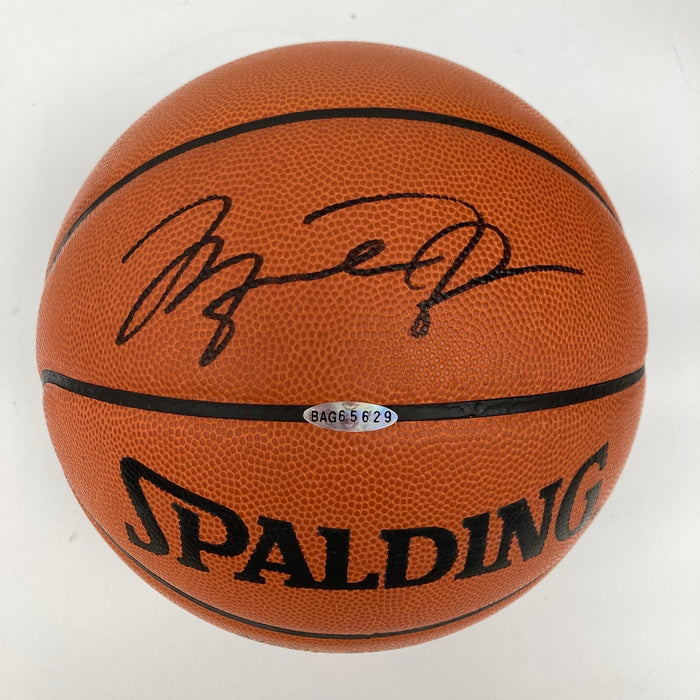 Michael Jordan Signed Spalding Official NBA Game Basketball JSA & Upper Deck UDA