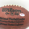 Forrest Gregg Packers Signed Autographed Vintage NFL Wilson Football PSA DNA COA