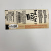 Al Leiter Signed No Hitter Ticket May 11, 1996 JSA COA