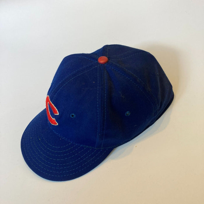 Vintage 1960's Chicago Cubs KM Game Model Baseball Hat Cap New With Tags