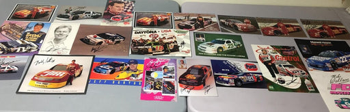 Huge Lot Of (22) NASCAR Signed Autographed Photos