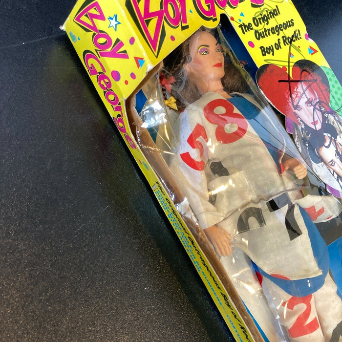 Boy George Culture Club Signed 1984  SHARPEGRADE Doll Figure JSA COA