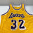 Magic Johnson Signed 1992-93 Los Angeles Lakers Pro Cut Jersey JSA COA & UDA