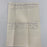 Rare Jesse Haines Signed Handwritten Questionnaire Great Baseball Content JSA