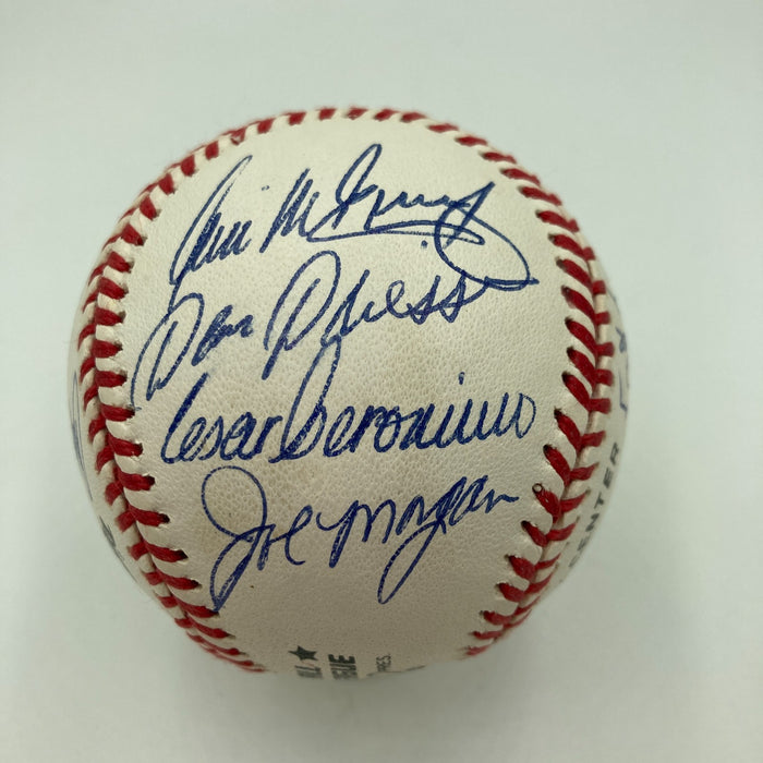 1975 Cincinnati Reds World Series Champs Team Signed Baseball JSA COA
