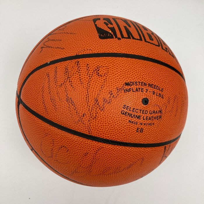 1987-88 Los Angeles Lakers NBA Champions Team Signed NBA Game Basketball JSA COA