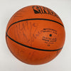 1987-88 Los Angeles Lakers NBA Champions Team Signed NBA Game Basketball JSA COA