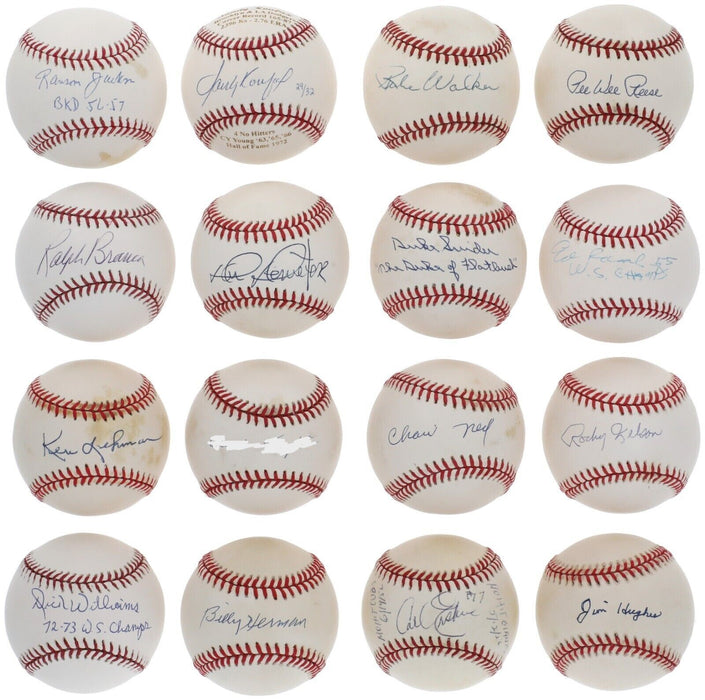 1956 Brooklyn Dodgers Team Signed Baseball Collection 31 Balls PSA JSA COA