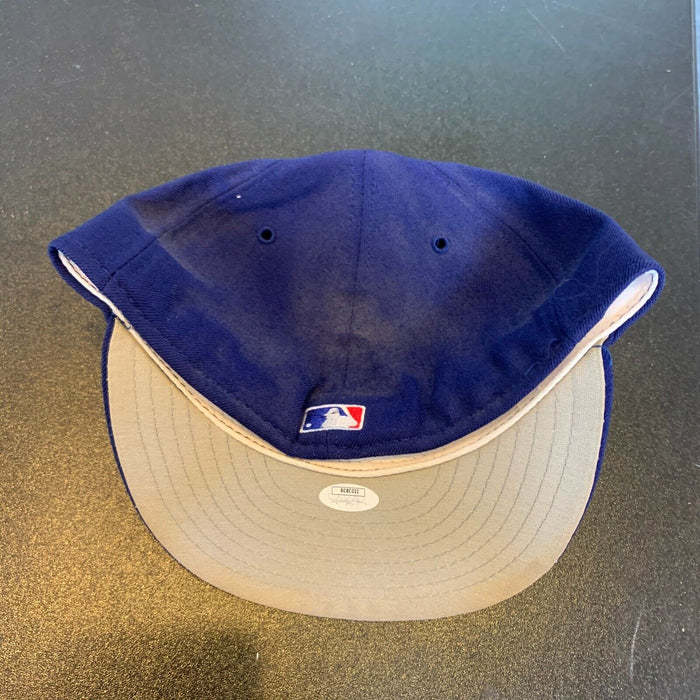 John Wetteland Signed Game Model Texas Rangers Baseball Hat Cap With JSA COA