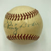 Frank Ping Bodie Signed AL Baseball 1918 New York Yankees Beckett COA