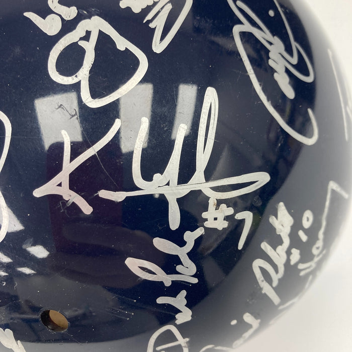2000 Cleveland Indians Team Signed Game Helmet Manny Ramirez Jim Thome Beckett