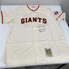 Willie Mays "Say Hey Kid, ROY 1951" Signed Inscribed Authentic Giants Jersey JSA