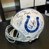 2005 Indianapolis Colts Team Signed Authentic Helmet Peyton Manning JSA COA