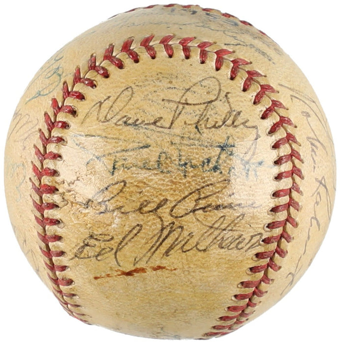 1953 All Star Game Team Signed National League Baseball JSA COA