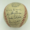 Nice 1949 New York Giants Team Signed National League Baseball 24 Sigs JSA COA