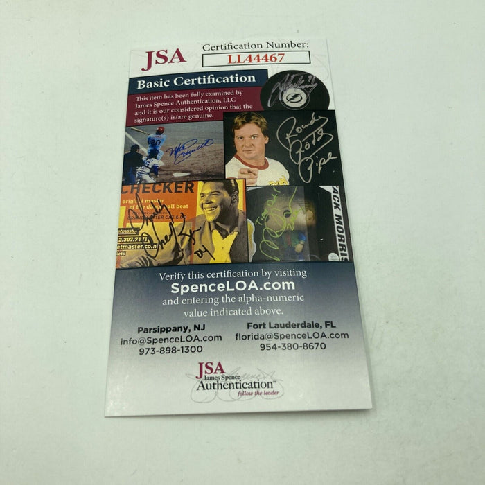 Bill Goldberg Single Signed Autographed Baseball WWE Wrestling With JSA COA