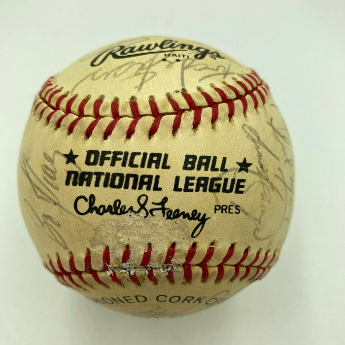 1982 Philadelphia Phillies Team Signed Official National League Baseball