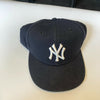 Roger Clemens Signed 2000 New York Yankees Game Used Baseball Cap JSA COA