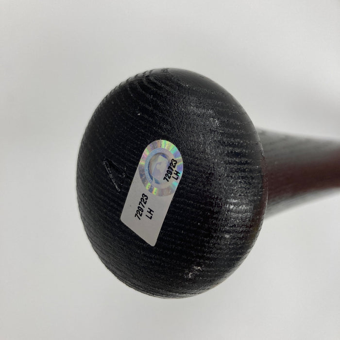 Derek Jeter Hit #2,722 Yankees All Time Leader Signed Game Model Bat Steiner COA