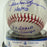 Rollie Fingers Signed Inscribed STAT Baseball Beckett BGS Graded MINT 9