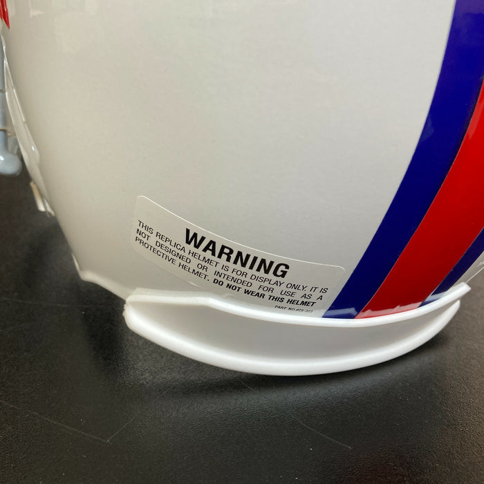O.J. Simpson & Johnnie Cochran Signed Buffalo Bills Full Size Helmet JSA COA