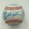 Vintage 1986 New York Mets World Series Champs Team Signed Baseball JSA COA