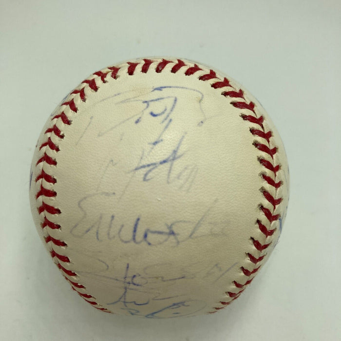 2010 San Francisco Giants World Series Champs Team Signed Baseball JSA COA