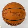 1997-98 Philadelphia 76ers Team Signed Game Basketball Allen Iverson Rookie JSA