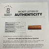 Willie Mays, Hank Aaron, Eddie Murray 3500 Club Signed Baseball Bat Beckett COA