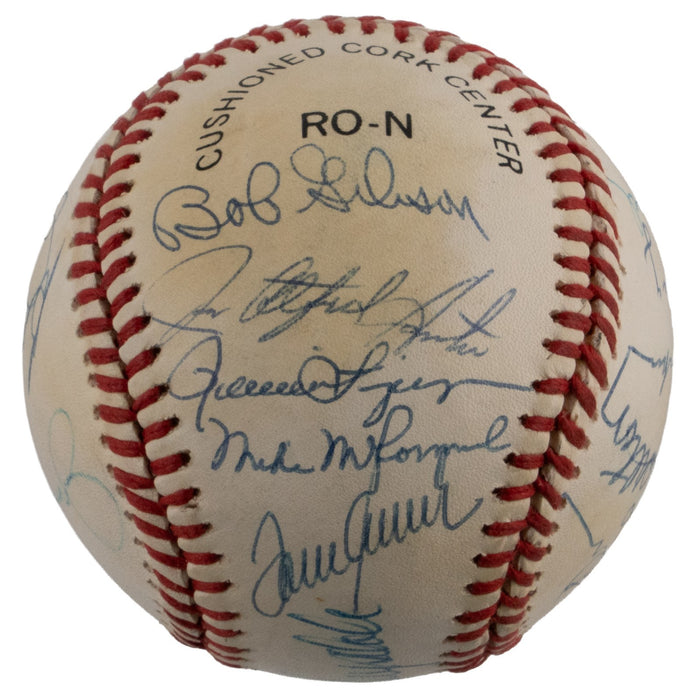 Cy Young Pitchers Multi Signed Baseball Tom Seaver Drysdale Gibson 19 Sigs JSA