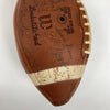 1965 Purdue Boilermakers Team Signed Vintage Wilson Football NCAA Bob Griese