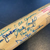 Sandy Koufax Don Drysdale Brooklyn Dodgers Legends Signed Baseball Bat JSA COA