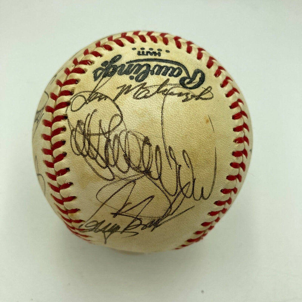 1985 Los Angeles Dodgers Team Signed Official National League Baseball