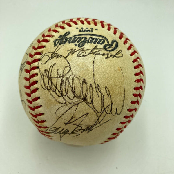 1985 Los Angeles Dodgers Team Signed Official National League Baseball