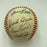 Mickey Mantle Joe Dimaggio Willie Mays Hank Aaron HOF Multi Signed Baseball JSA