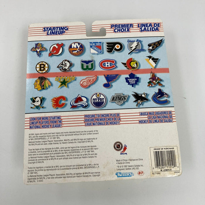 MARIO LEMIEUX Signed Autographed Starting Lineup SLU With JSA COA