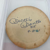 Mickey Mantle "52nd Home Run" September 8, 1961 Signed Coaster PSA DNA