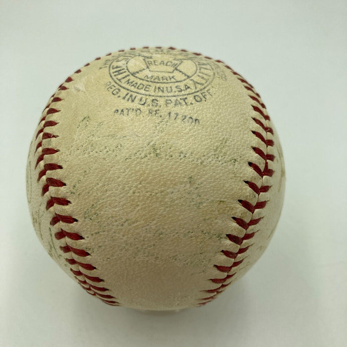 1949 New York Yankees World Series Champs Team Signed Baseball Joe Dimaggio