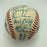 1995 Atlanta Braves World Series Champs Team Signed W.S. Baseball 30 Sig JSA COA