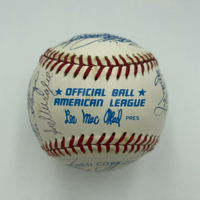 1967 Boston Red Sox AL Champs Team Signed American League Baseball Beckett COA