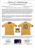 Pele Signed 1970 Brazil National Team Game Issued Jersey PSA DNA & SIA COA