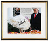Magnificent President Donald Trump Full Name Signed Large 20x30 Photo JSA COA